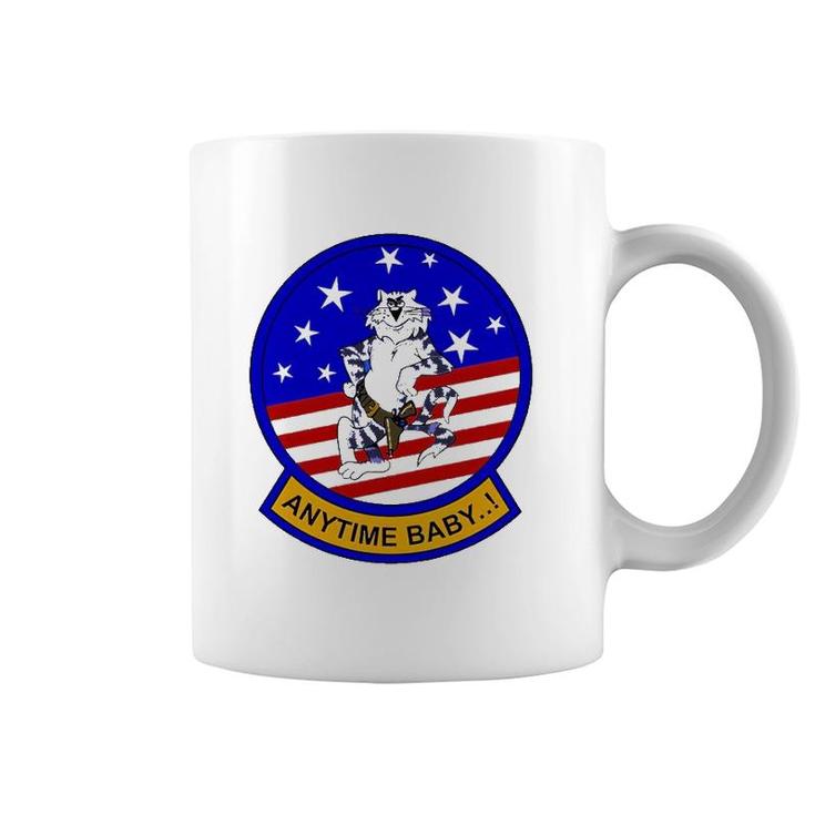 Anytime Baby F14 Tomcat Men’S Coffee Mug