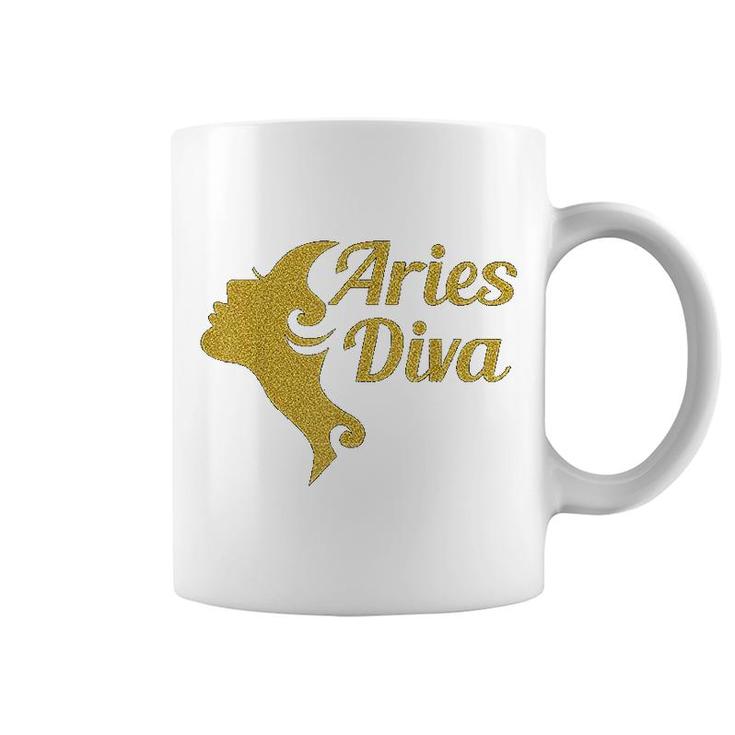 Aries Diva Coffee Mug