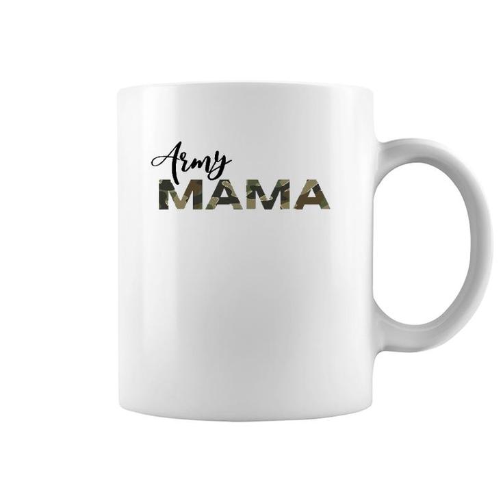 Army Mama Camo Support Your Soldier Army Family Love Coffee Mug