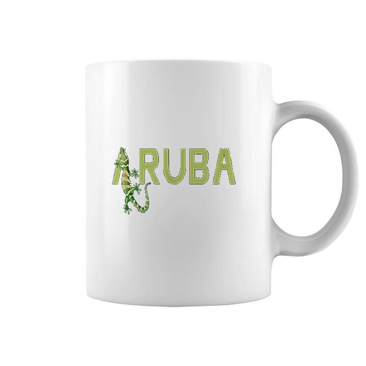 Aruba Lizard Coffee Mug