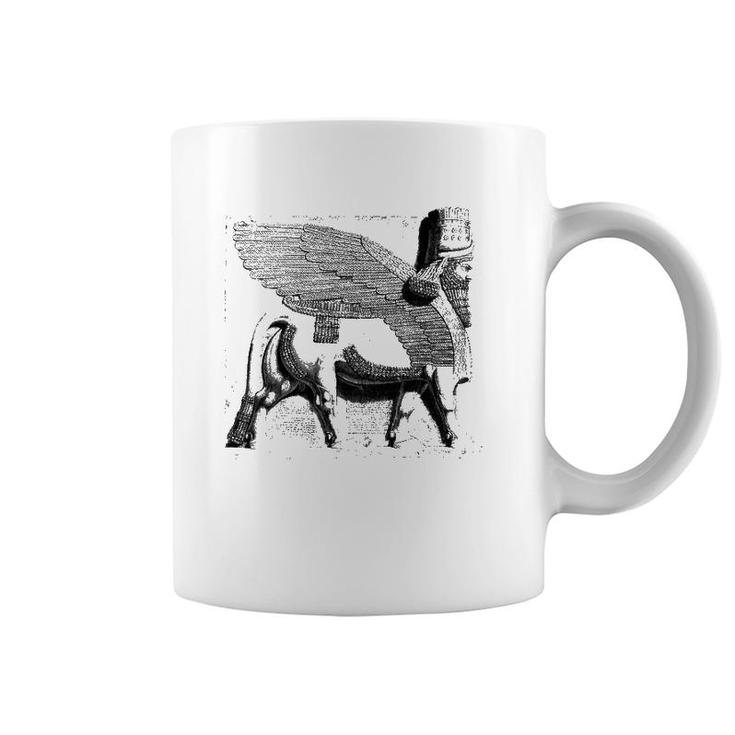 Assyrian Winged Bull Lamassu Iraq Iran Souvenir Gift Coffee Mug