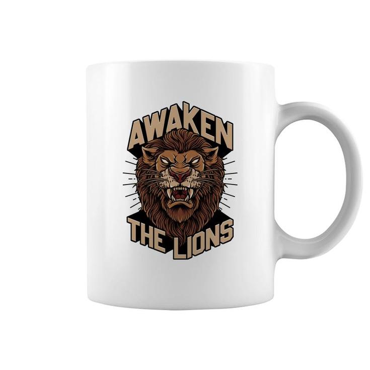 Awaken The Lions Lion Gift Coffee Mug