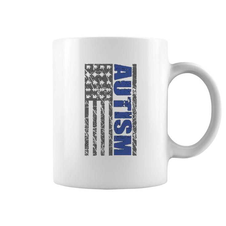 Awareness American Flag Graphic Coffee Mug
