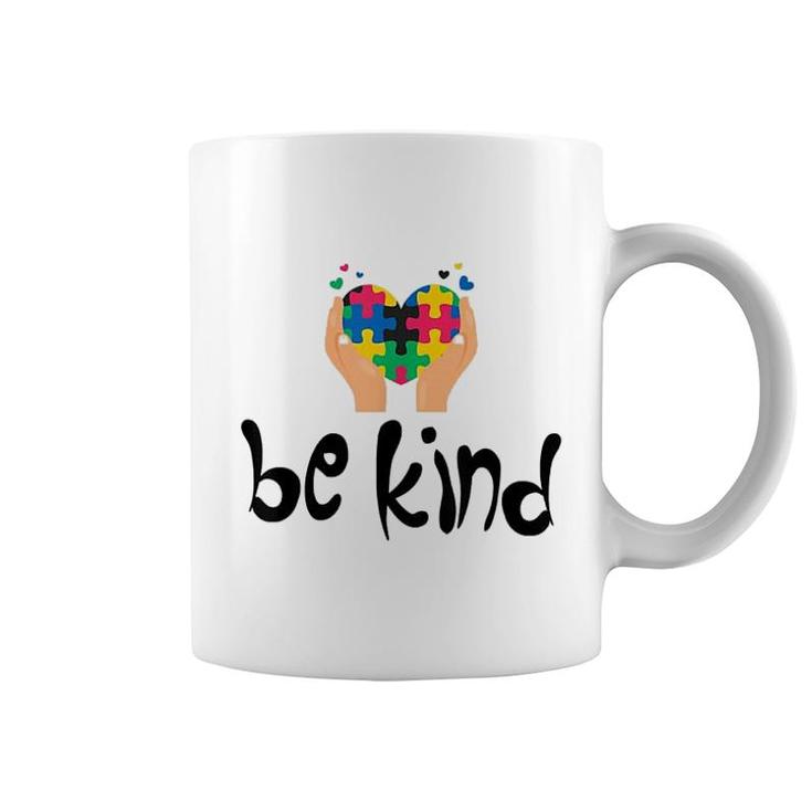 Be Kind Love Heart Coffee Mug