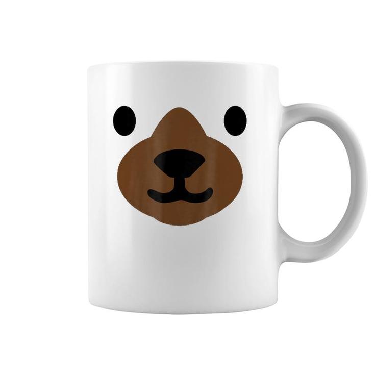 Bear Face Halloween Costume Funny Coffee Mug