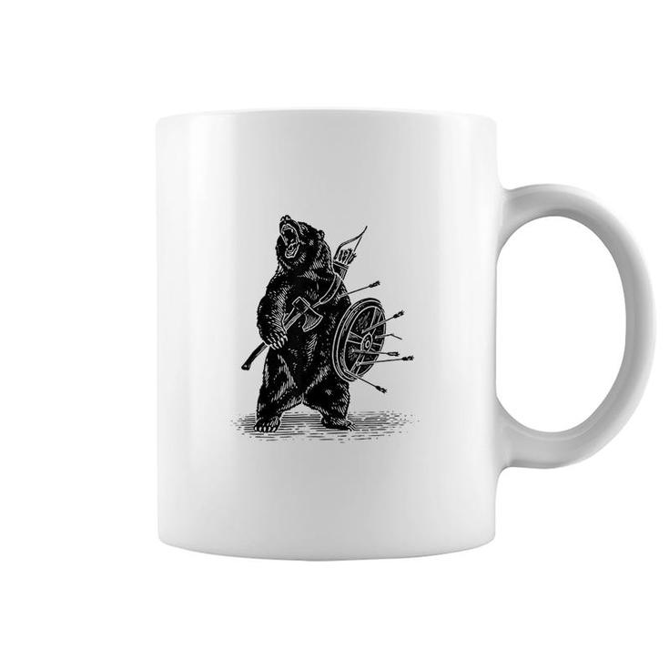 Bear Warrior Polar Bear Coffee Mug