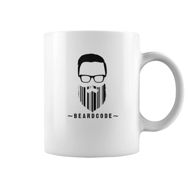 Bearded Beard Code Cool Man Coffee Mug