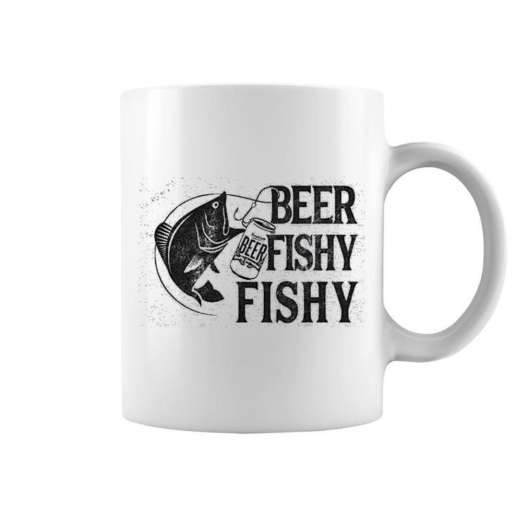 Beer Fishy Fishy Funny Fishing Drinking Coffee Mug