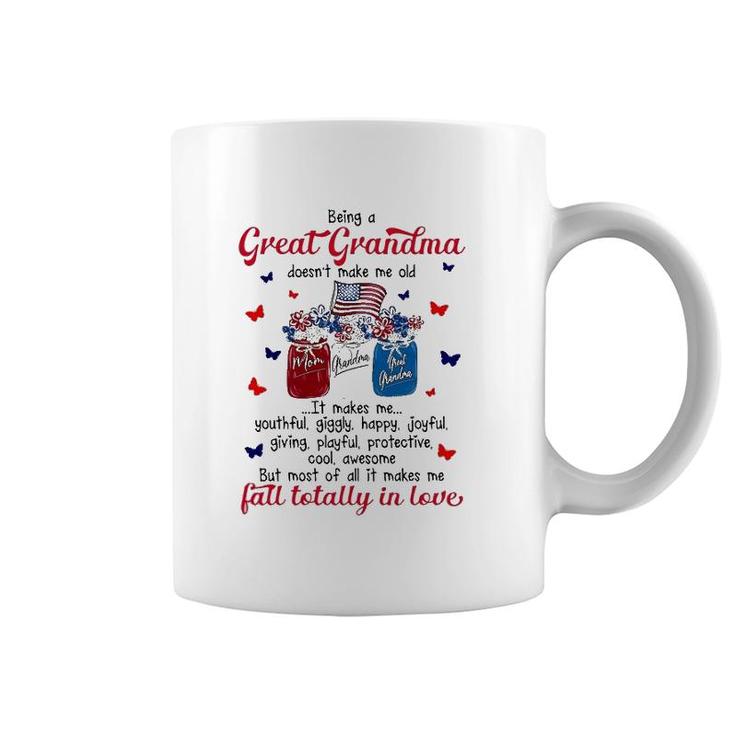 Being A Great Grandma Doesn't Make Me Old Mother's Day Coffee Mug