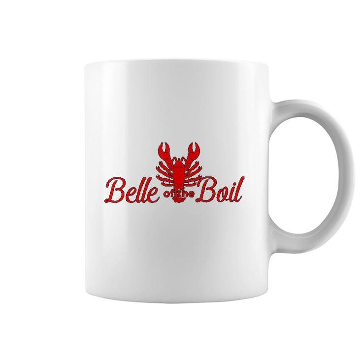 Belle Of The Boil Seafood Crawfish Boil  Lobster Party Coffee Mug