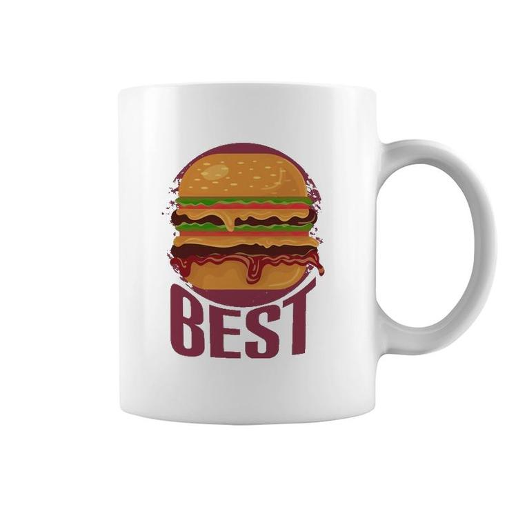 Best Burger Oozing With Cheese Mustard And Mayo Coffee Mug