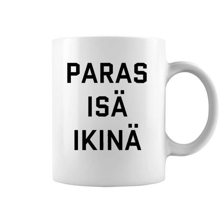 Best Dad Ever Finnish Language Funny Father's Day Vacation Coffee Mug