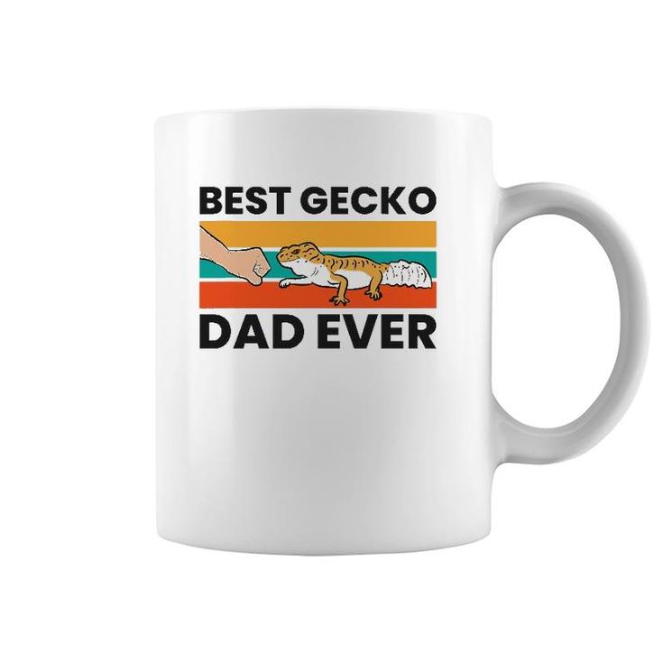 Best Gecko Dad Ever Lizard Leopard Gecko Coffee Mug
