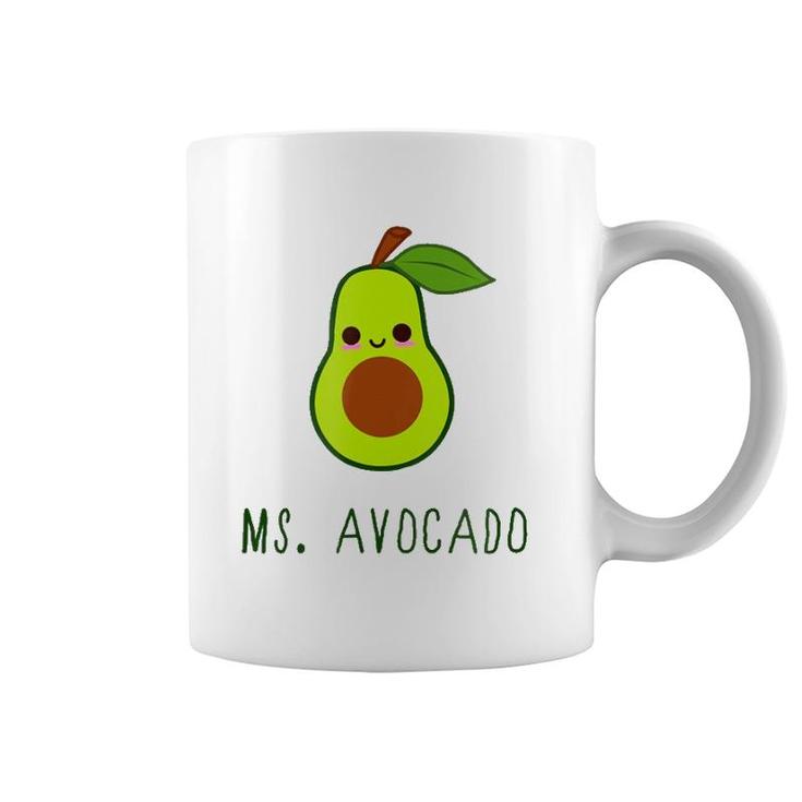 Best Gift For Avocado Lovers - Womens Ms Avocado Coffee Mug