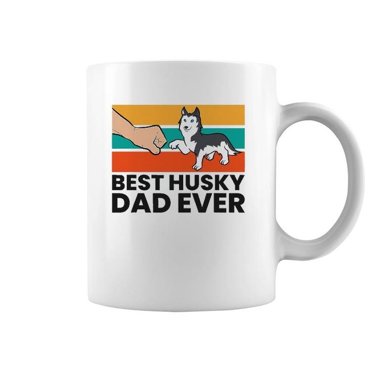 Best Husky Dad Ever Siberian Husky Dad Coffee Mug