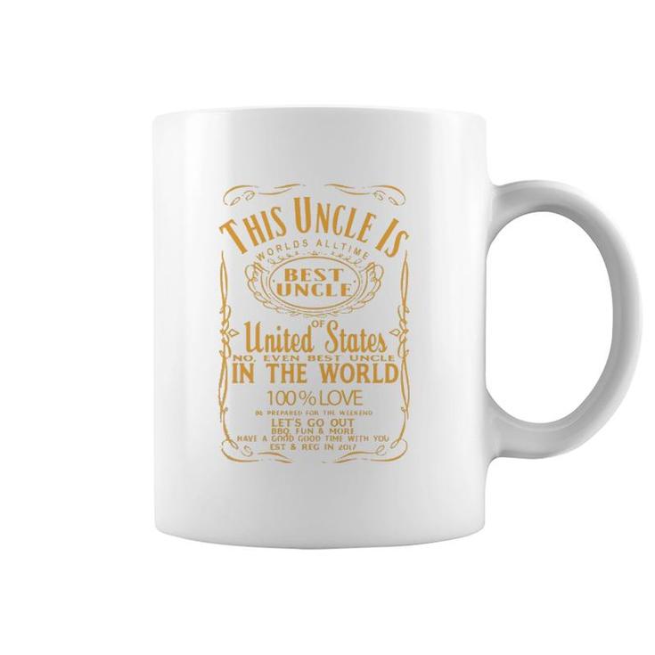Best Uncle In The World Gift For Uncle Coffee Mug