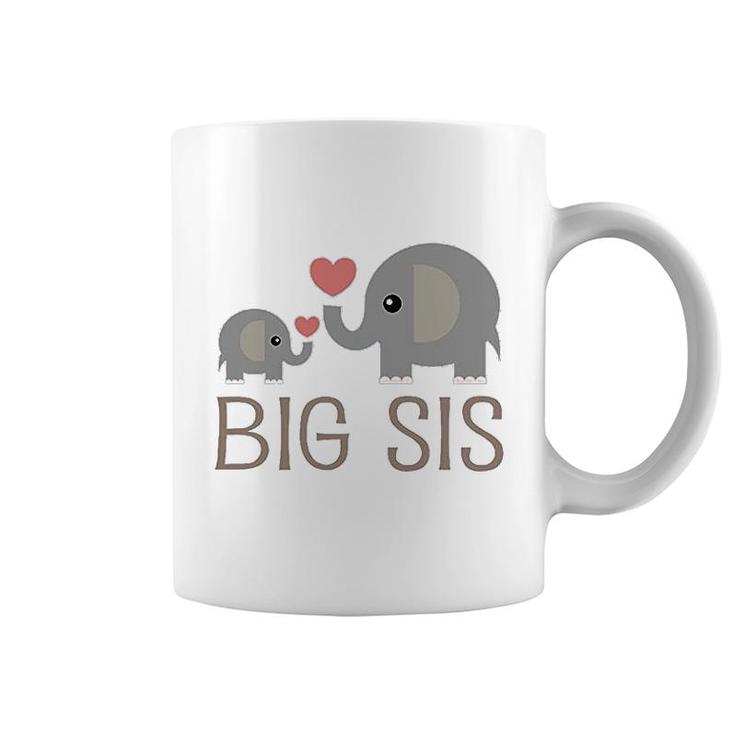 Big Sis Elephant Coffee Mug