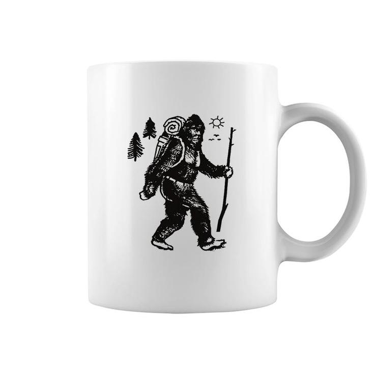 Bigfoot Camping Coffee Mug