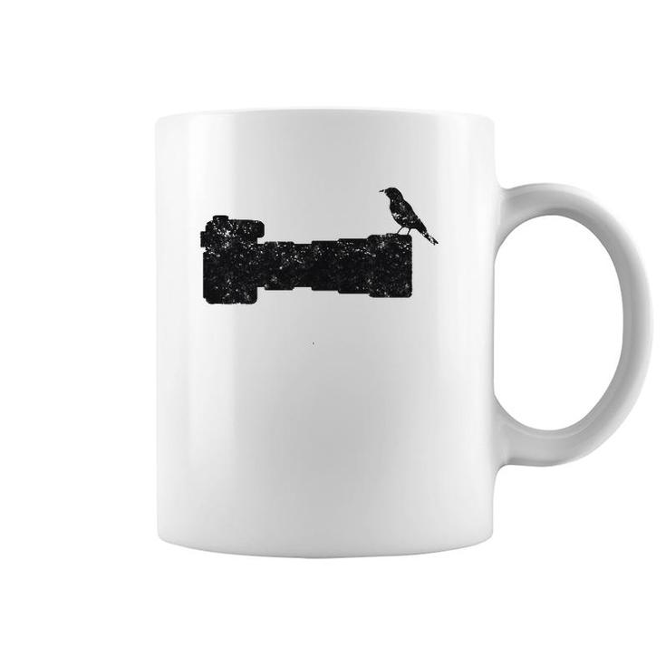 Bird Camera Long Lens Photographervintage Coffee Mug