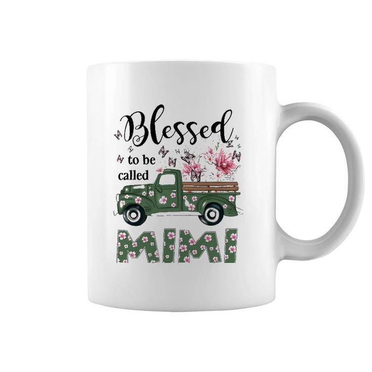 Blessed Mimi Truck Flower Mother's Day Coffee Mug