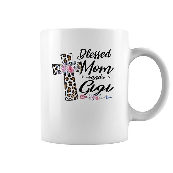 Blessed To Be Called Mom And Gigi Floral Mother's Day Coffee Mug