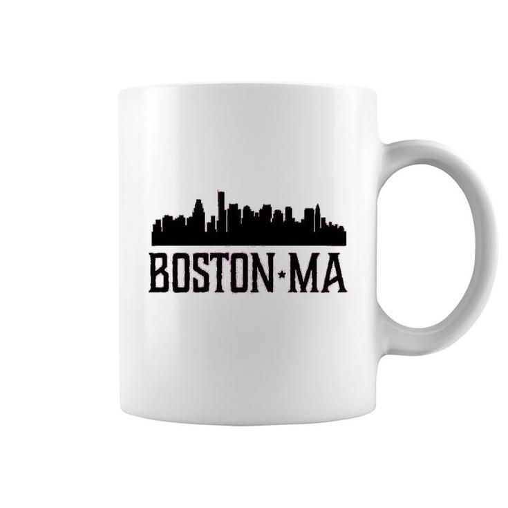 Boston Massachusetts Skyline City Coffee Mug