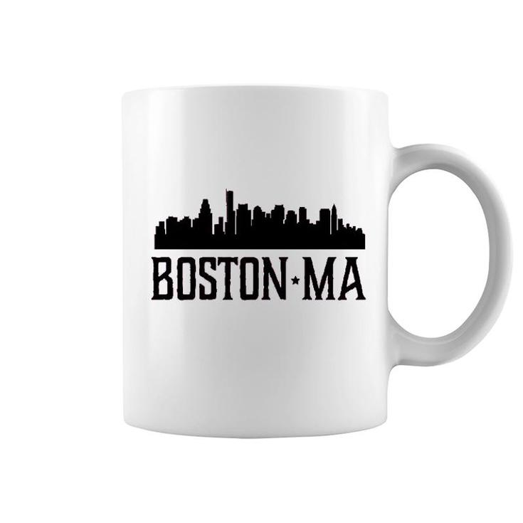 Boston Massachusetts Skyline Coffee Mug
