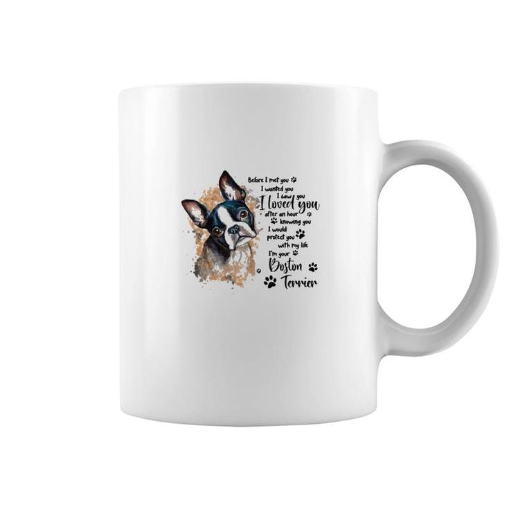Boston Terrier Protect You Coffee Mug