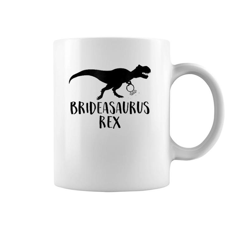 Brideasaurus Rex  Funny Wedding Bridesaurus Dinosaur Coffee Mug