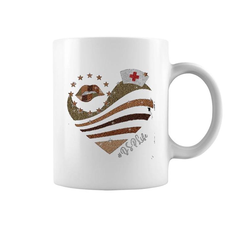 Brown Heart Dsp Coffee Mug