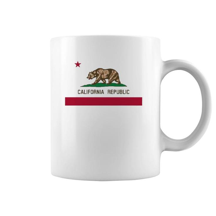 California 'Bear Republic' State Flag Coffee Mug