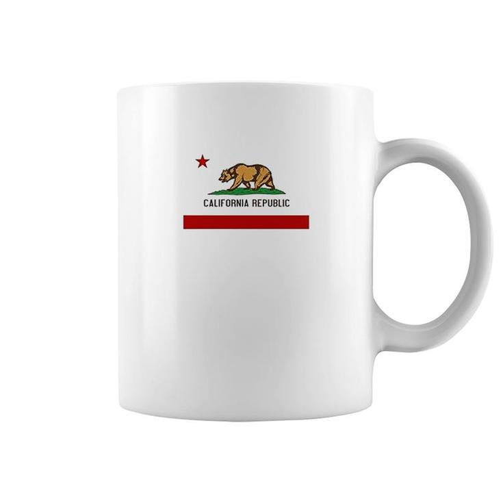 California State Flag Republic Los Angeles Bear Coffee Mug
