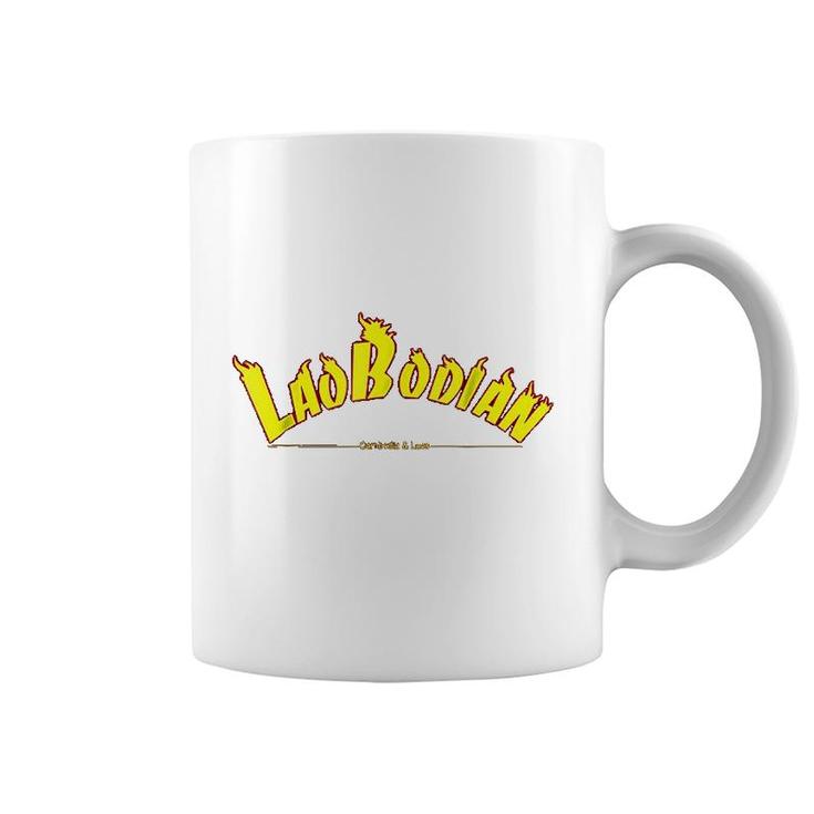 Cambodia Laos Flaming Text Laobodian Coffee Mug