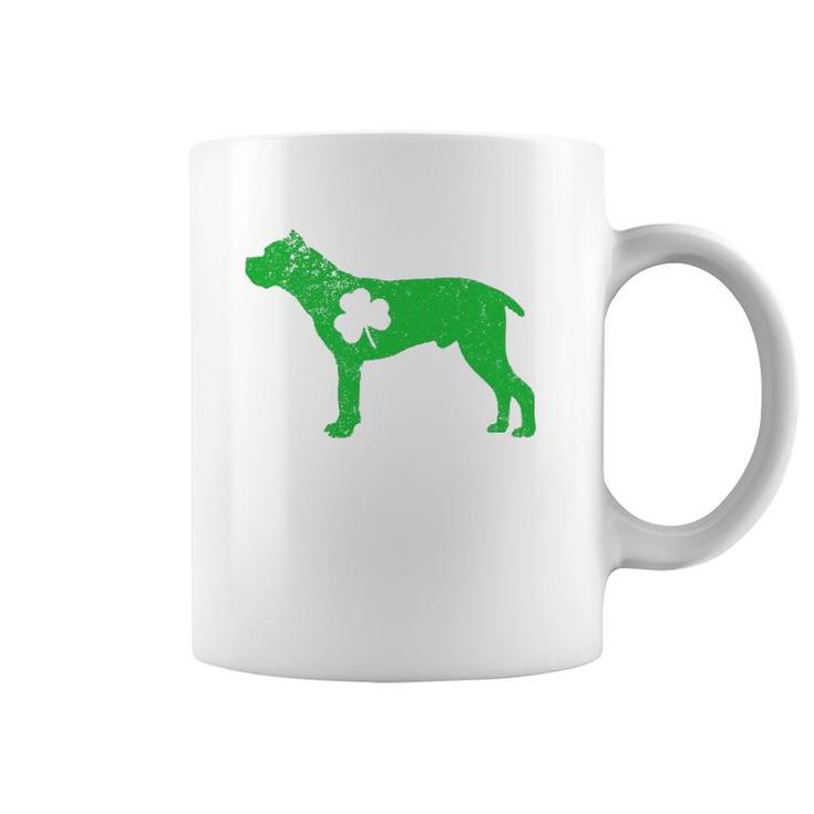 Cane Corso Irish Clover St Patrick's Day Leprechaun Dog Gifts Coffee Mug