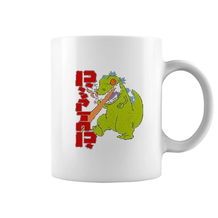 Cartoon Kaiju Funny Retro 90s Coffee Mug
