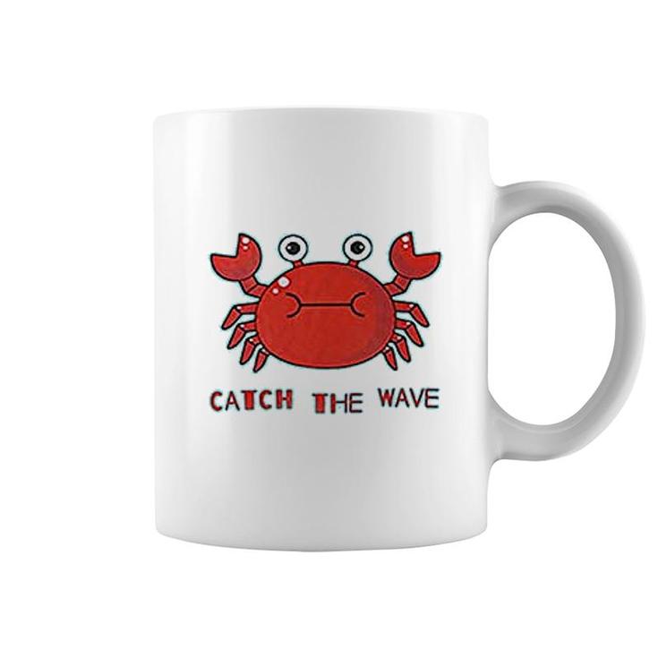 Catch The Wave Crab Coffee Mug