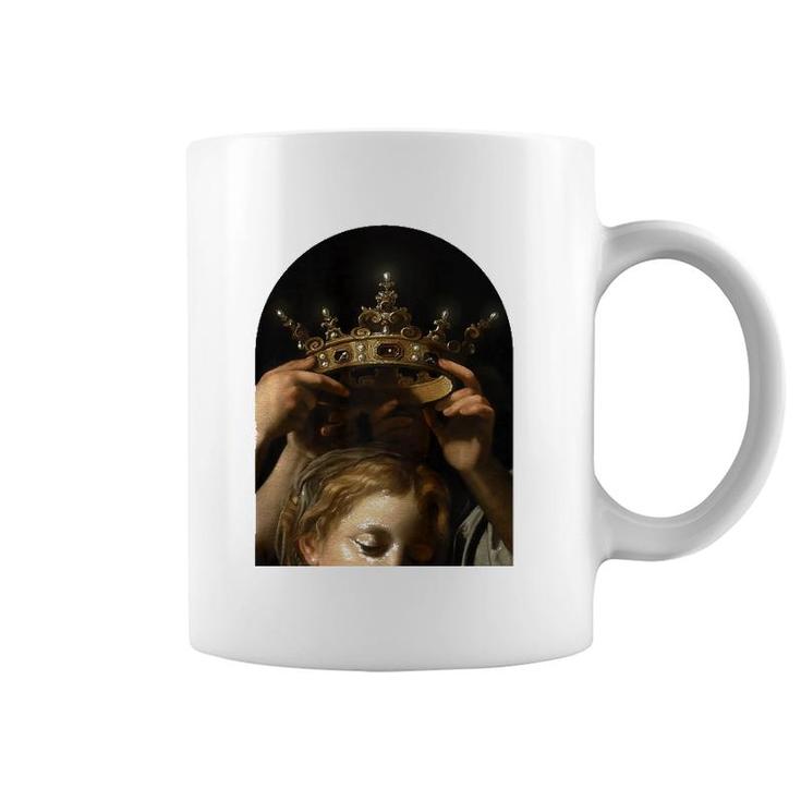 Cavarozzi Virgin With Angels, Christian Renaissance Painting  Coffee Mug