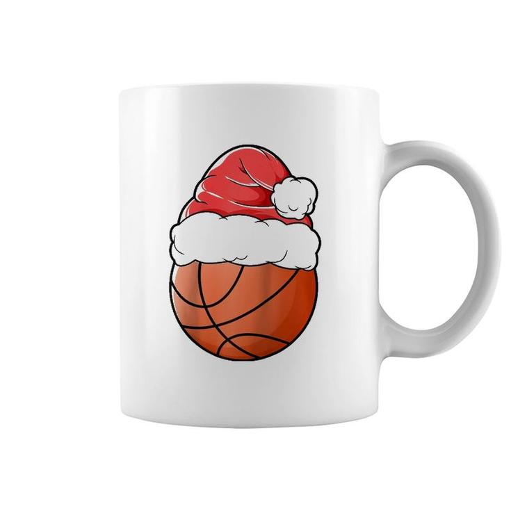 Christmas Basketballer Sport Xmas Christmas Basketball Raglan Baseball Tee Coffee Mug