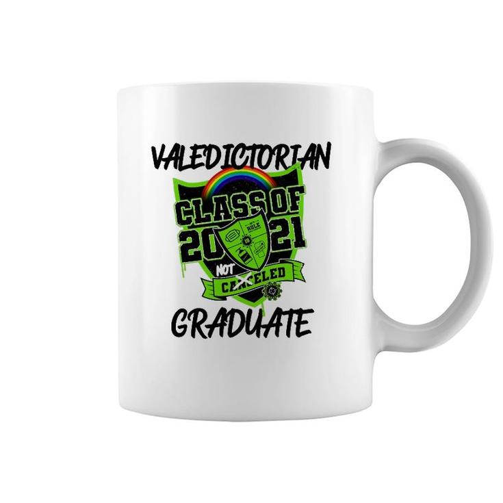 Class Of 2021 Valedictorian Graduate Student Funny Coffee Mug
