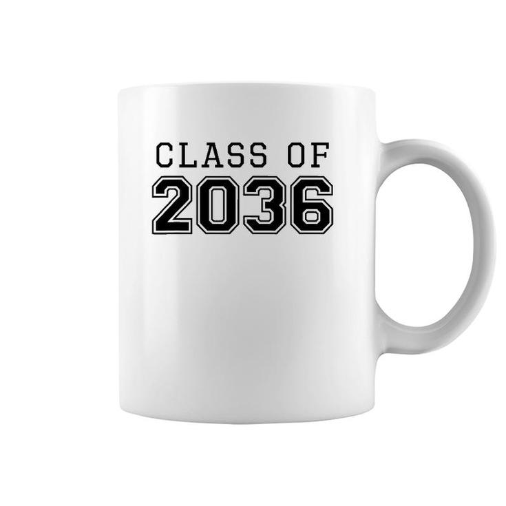 Class Of 2036 Grow With Me  First Day Of School Coffee Mug