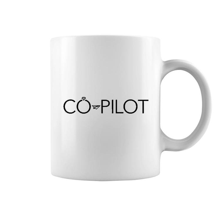 Co Pilot Wife Airplane Aviation Coffee Mug