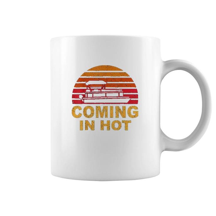 Coming In Hot Boat Coffee Mug