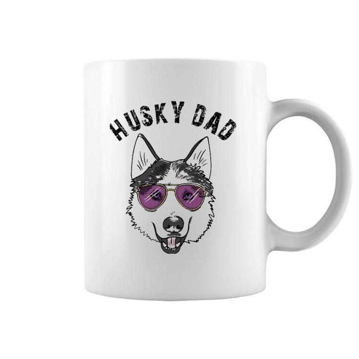 Cool Husky Dad Dog Owner Lover Gift Huskies Love Gifts Coffee Mug