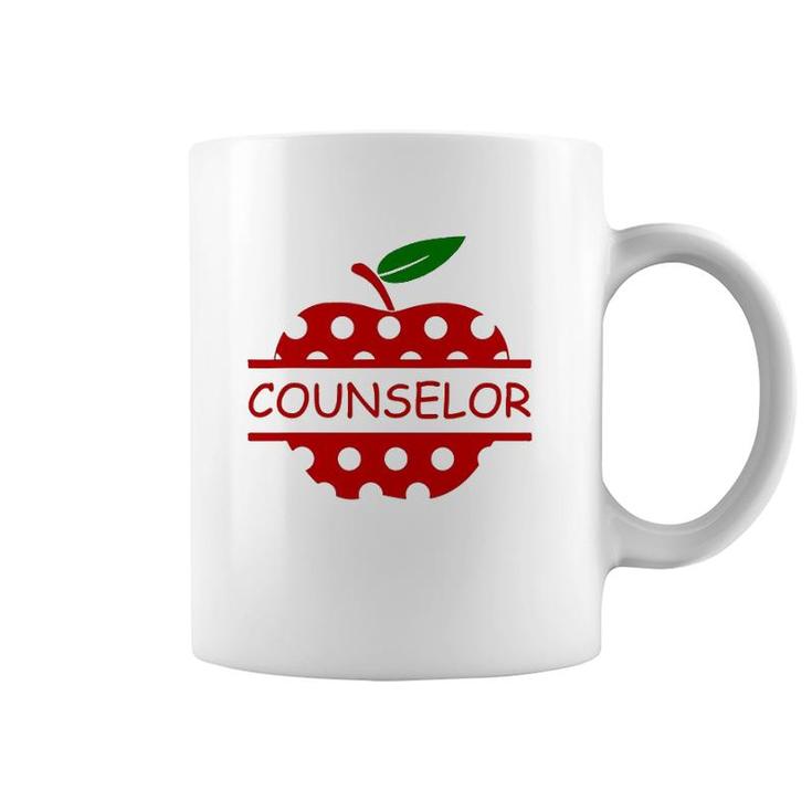 Counselor School Counselor Life Apple Coffee Mug
