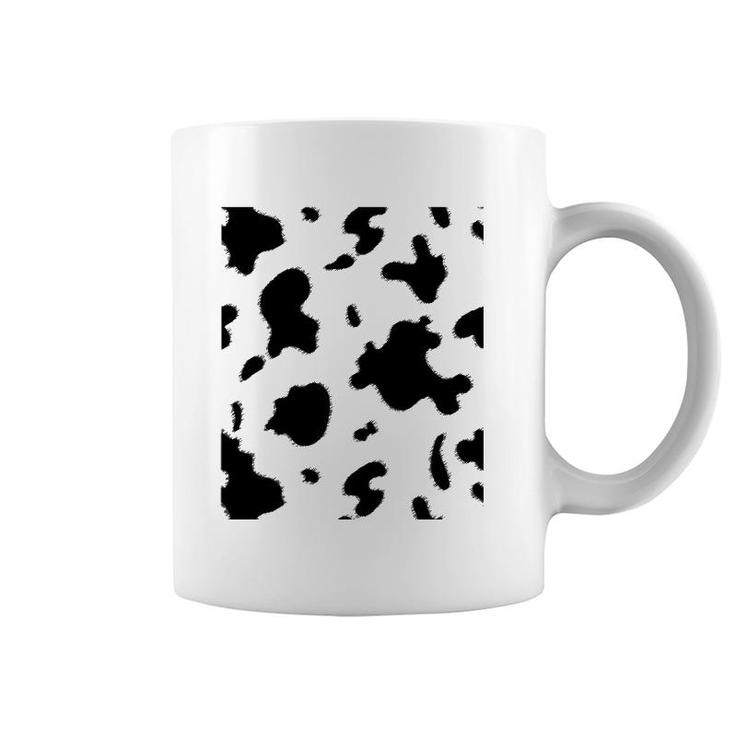 Cow Print Pattern Animal Funny Cute Halloween Costume Coffee Mug