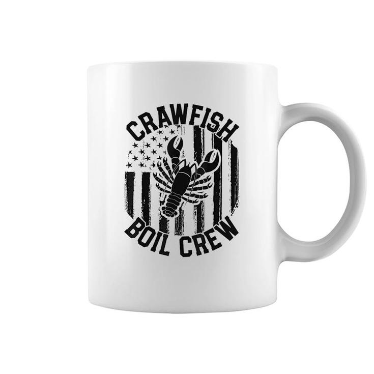 Crawfish Boil Crew Funny Cajun Coffee Mug