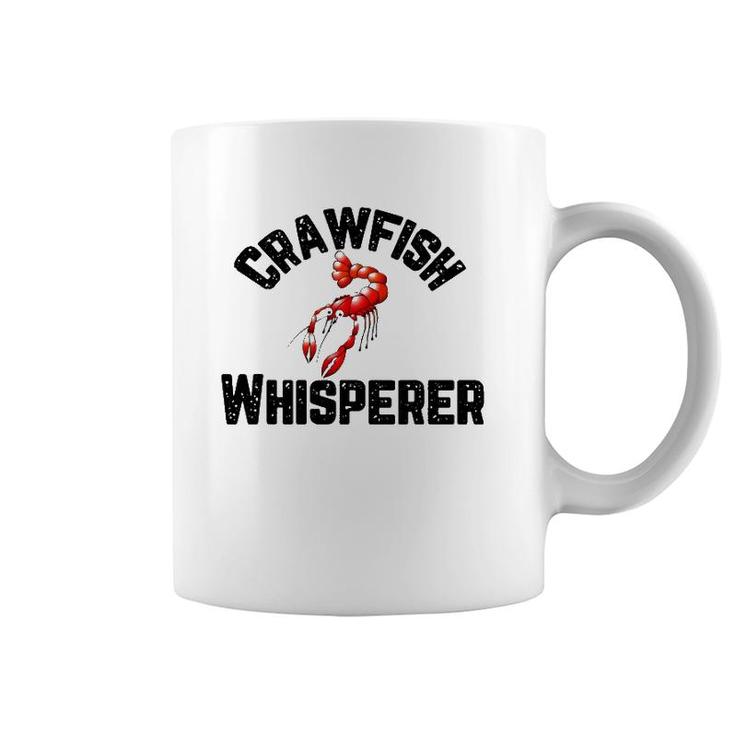 Crawfish Whisperer Funny Crayfish Crawdad Mudbug Coffee Mug