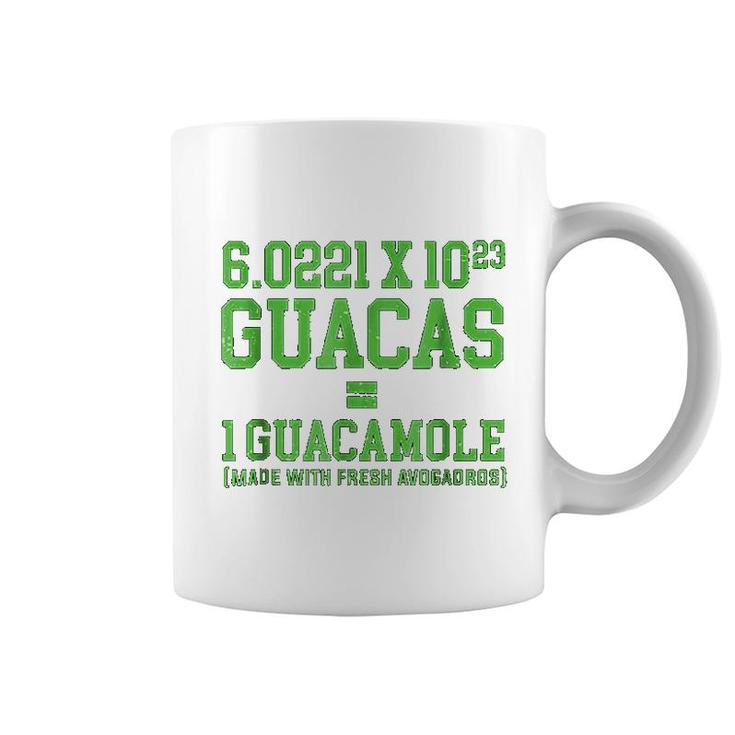 Cute Avocado  Avogadros Number Guacamole Coffee Mug