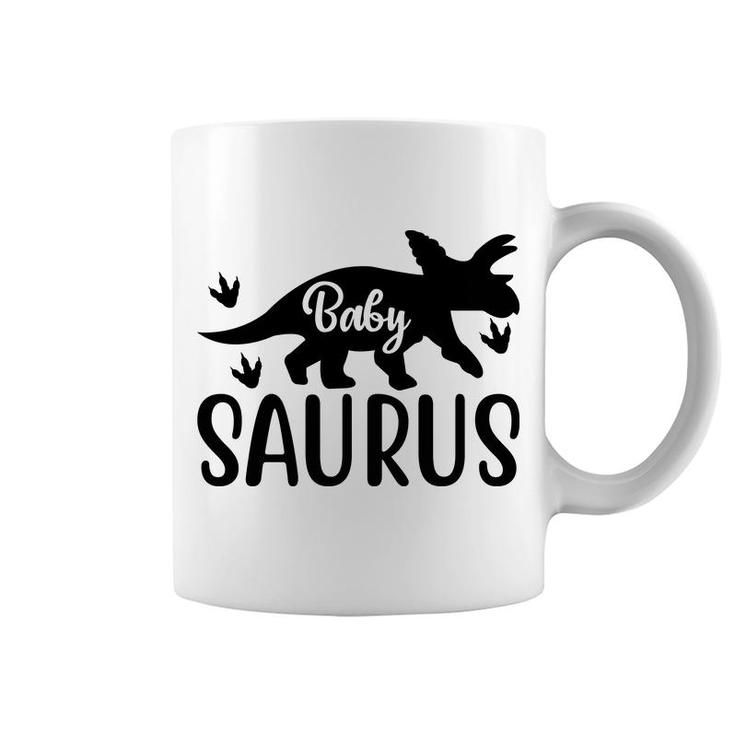 Cute Baby Saurus Dinosaur Kids Present Coffee Mug