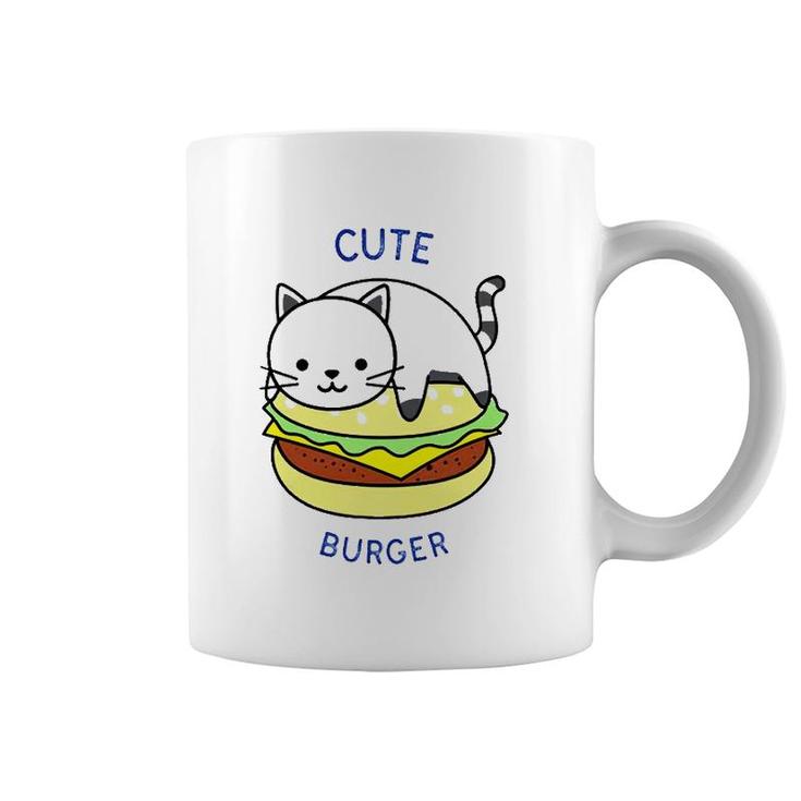 Cute Cat Burger Cheeseburgers T Coffee Mug